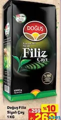 DOĞUŞ FİLİZ SİYAH ÇAY 1 KG fiyat ve kampanya bilgisi
